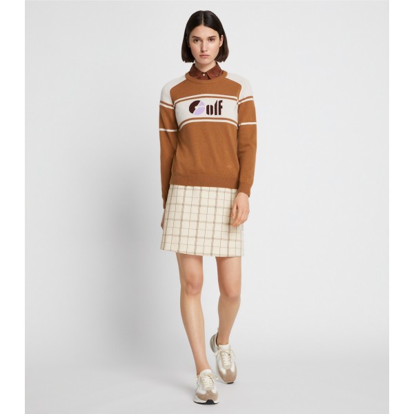 Cashmere Retro Golf Sweater