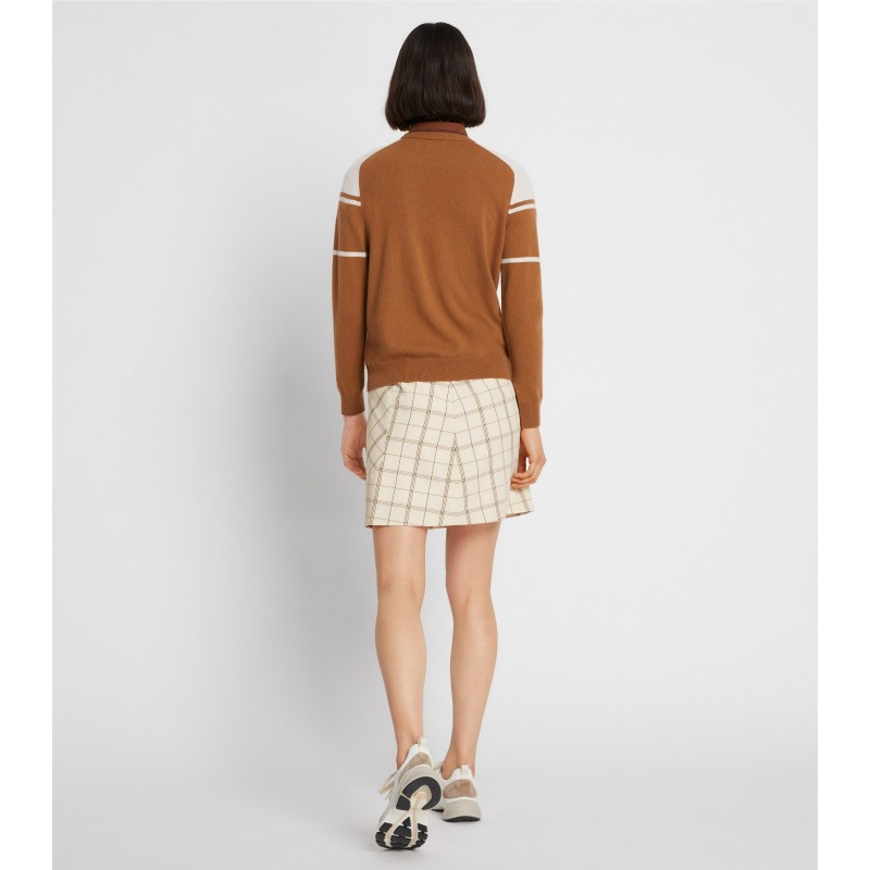 Cashmere Retro Golf Sweater