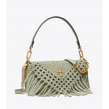 Kira Fringe Small Flap Shoulder Bag