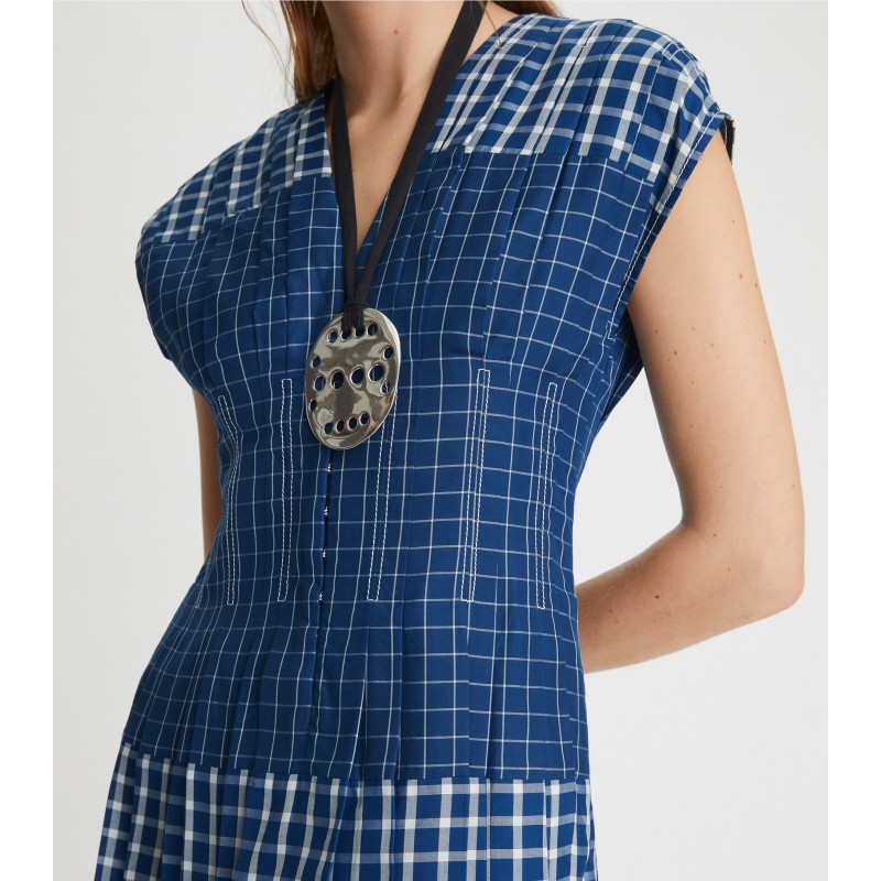 Picnic Plaid Silk Claire McCardell Dress