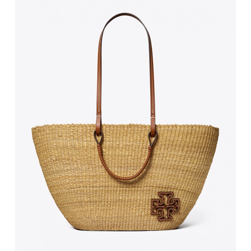 Ella Straw Basket Tote