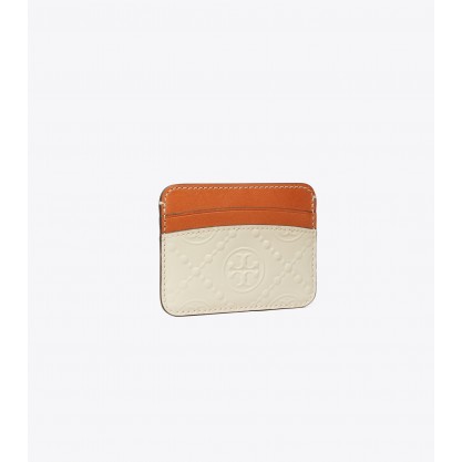 T Monogram Patent Card Case