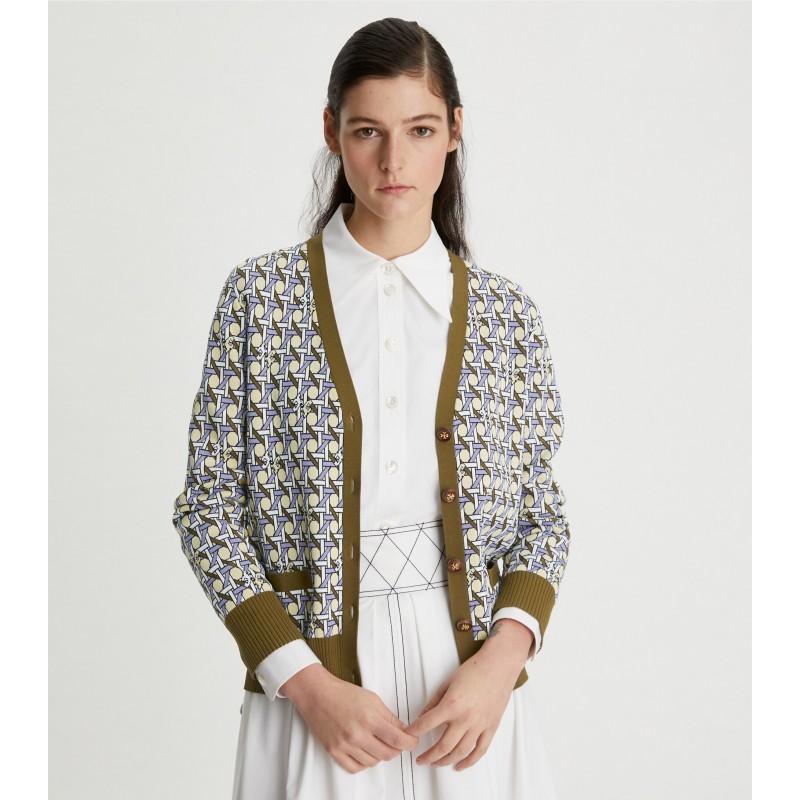 Basket-Weave Cardigan