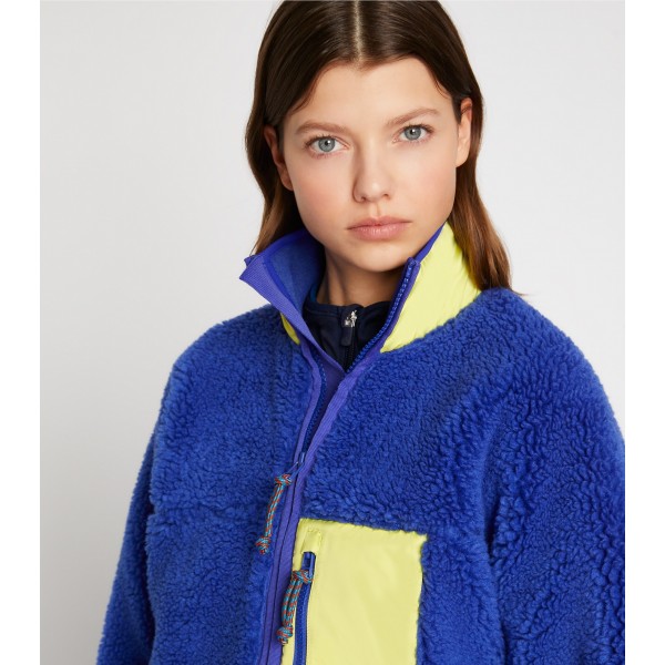 High-Pile Fleece Zip Jacket
