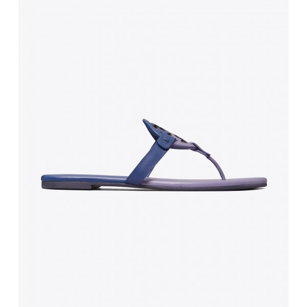 Miller Soft Sandal, Bicolor Leather