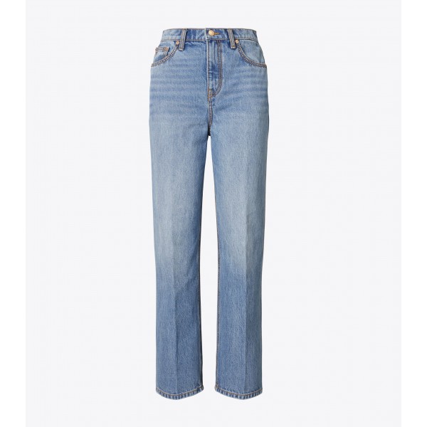 High-Rise Straight Jean