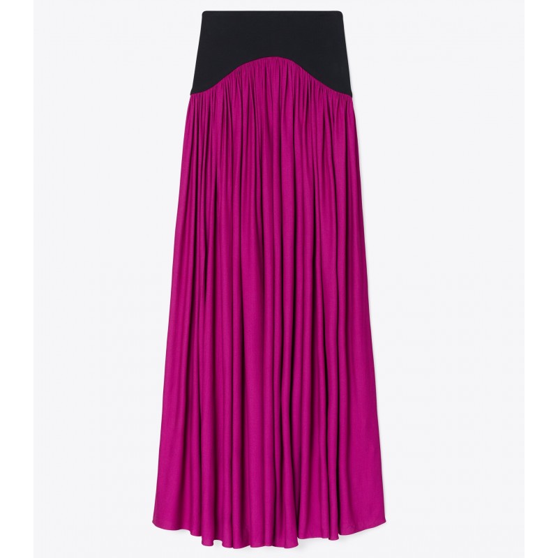 Crepe Jersey Skirt