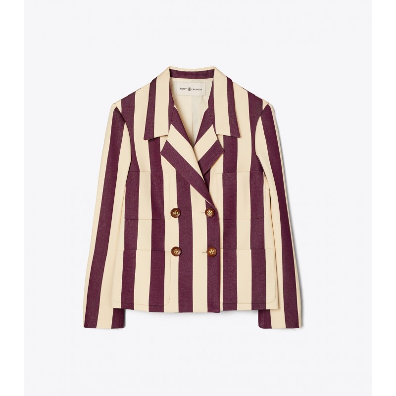 Striped Blazer