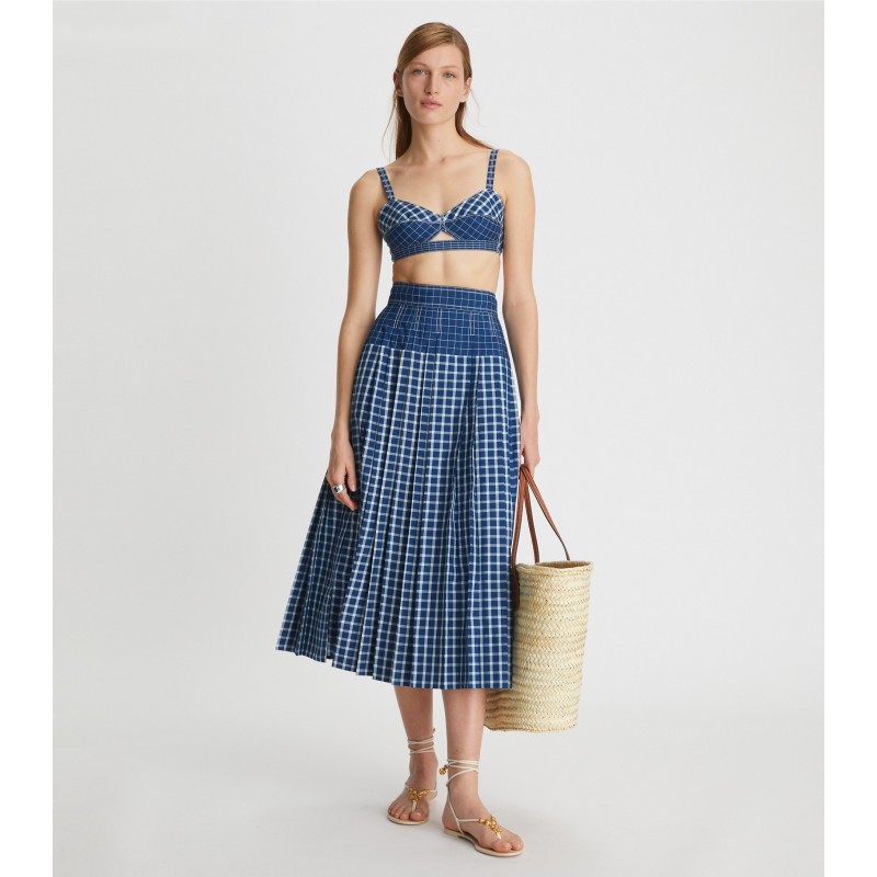 Picnic Plaid Bra Top