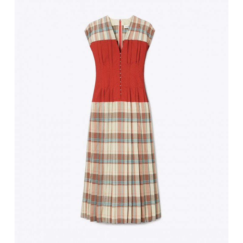 Plaid Silk Claire McCardell Dress