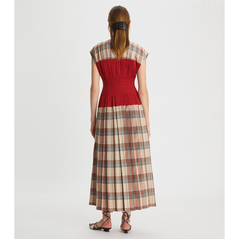 Plaid Silk Claire McCardell Dress