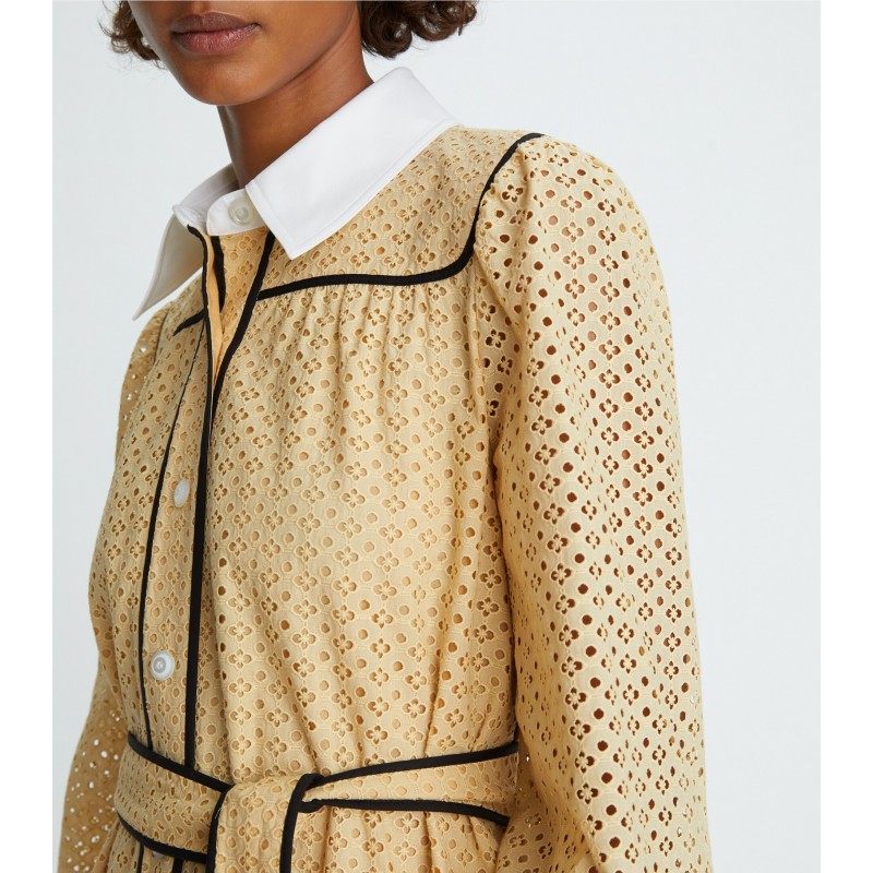 Honeycomb Eyelet Artist Dress