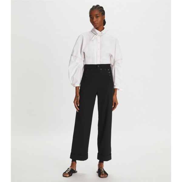 Wool Twill Sailor Pant