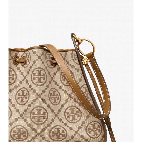 T Monogram Jacquard Bell Bag