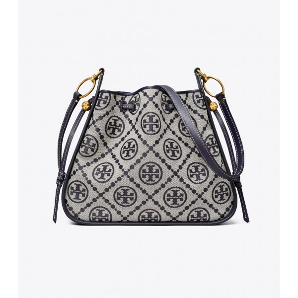 T Monogram Jacquard Bell Bag