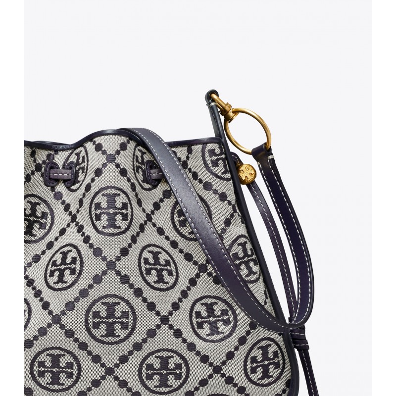 T Monogram Jacquard Bell Bag