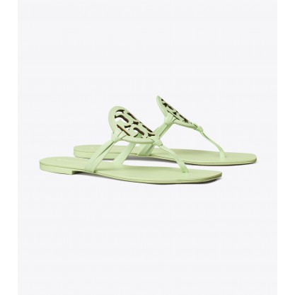 Miller Square-Toe Sandal, Leather