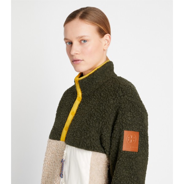 High-Pile Fleece Pullover