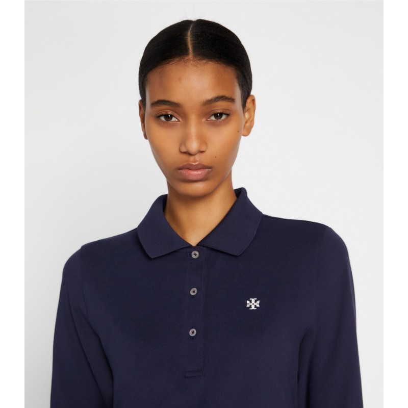 Classic Tech Piqué Long-Sleeve Polo