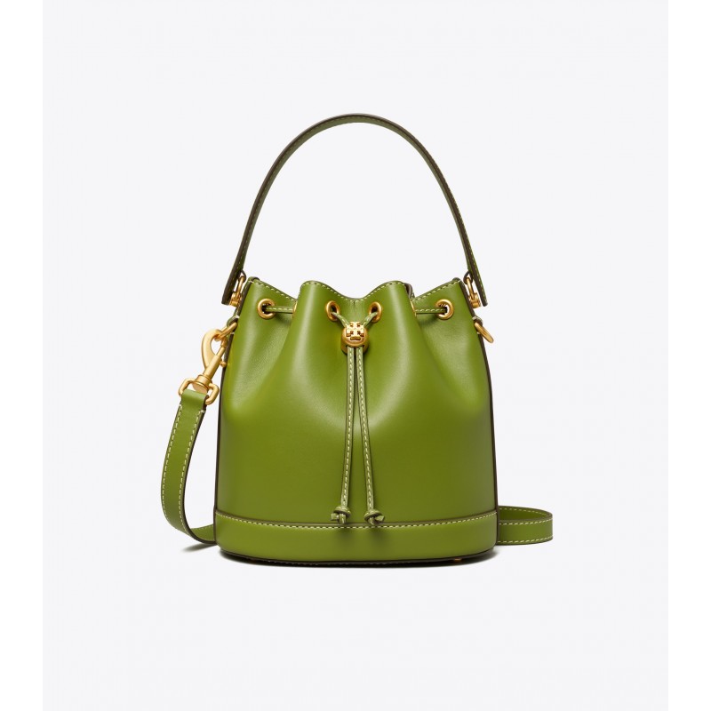 Leather Bucket Bag