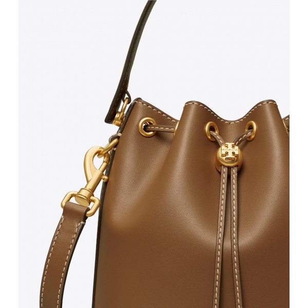 Leather Bucket Bag