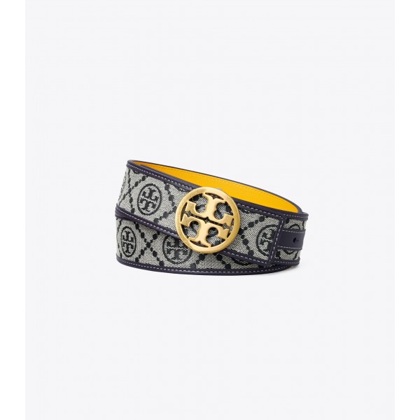 T Monogram Jacquard Belt