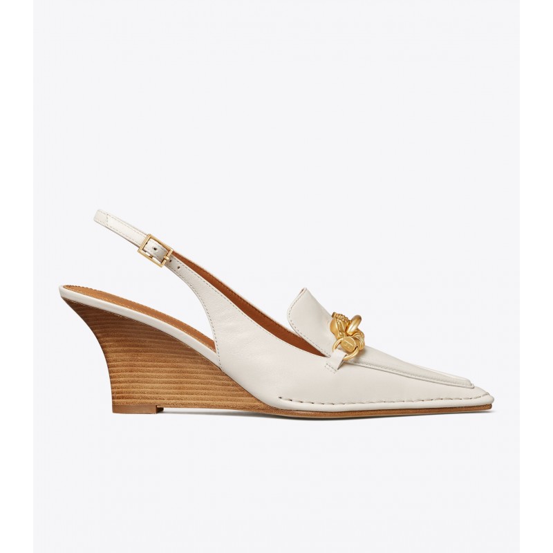 Jessa Pointy-Toe Slingback Wedge