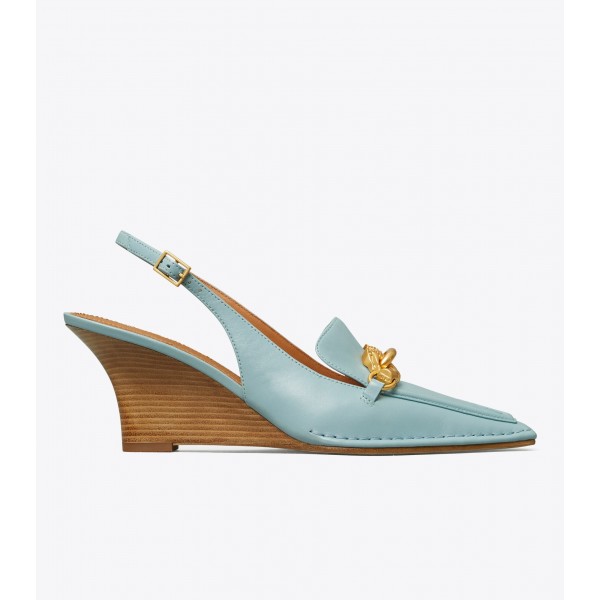 Jessa Pointy-Toe Slingback Wedge