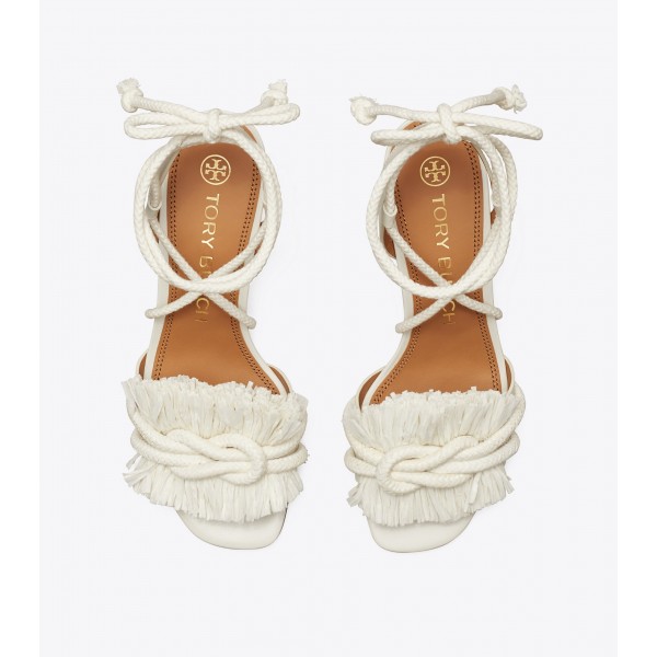 Rope Heeled Sandal