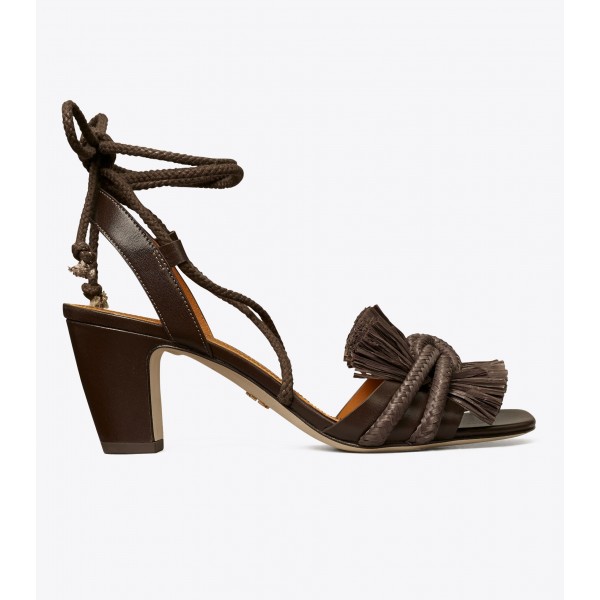 Rope Heeled Sandal