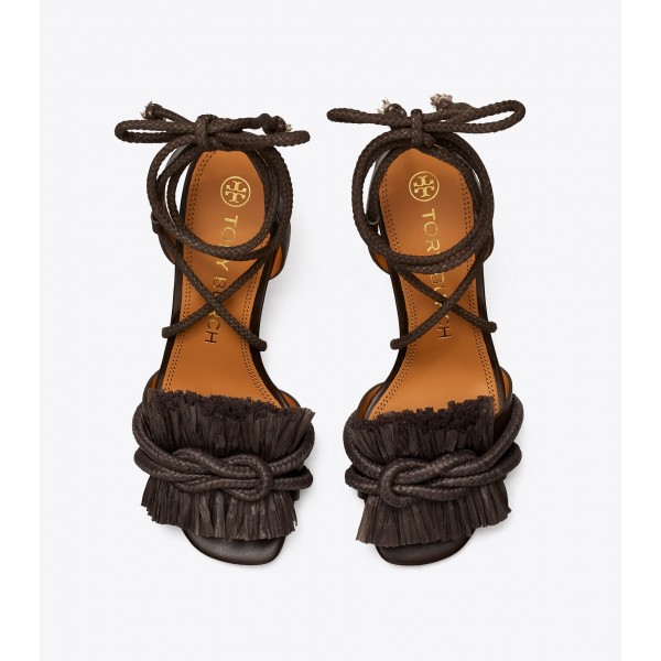 Rope Heeled Sandal