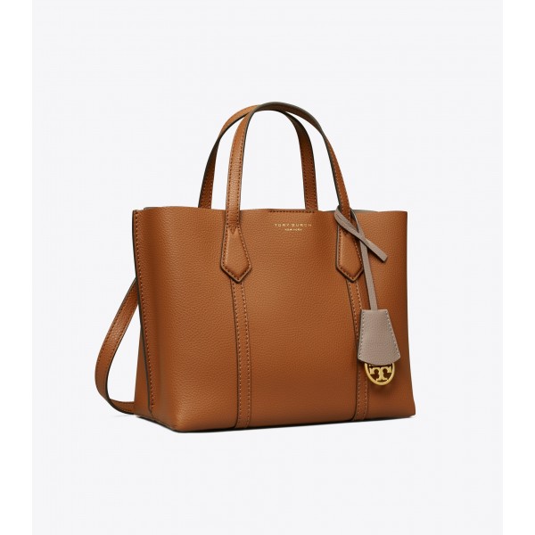 Perry Small Triple-Compartment Tote Bag