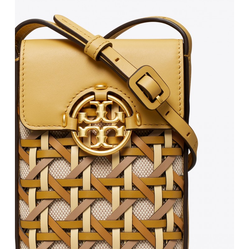 Miller Basket-weave Phone Crossbody