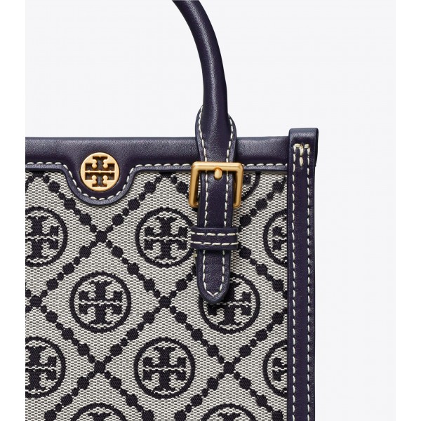 T Monogram Jacquard Mini Tote