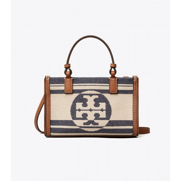 Ella Jacquard Stripe Mini Tote