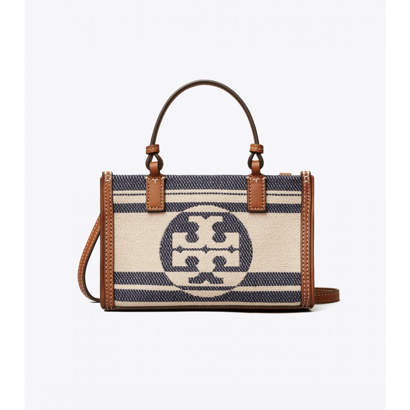 Ella Jacquard Stripe Mini Tote