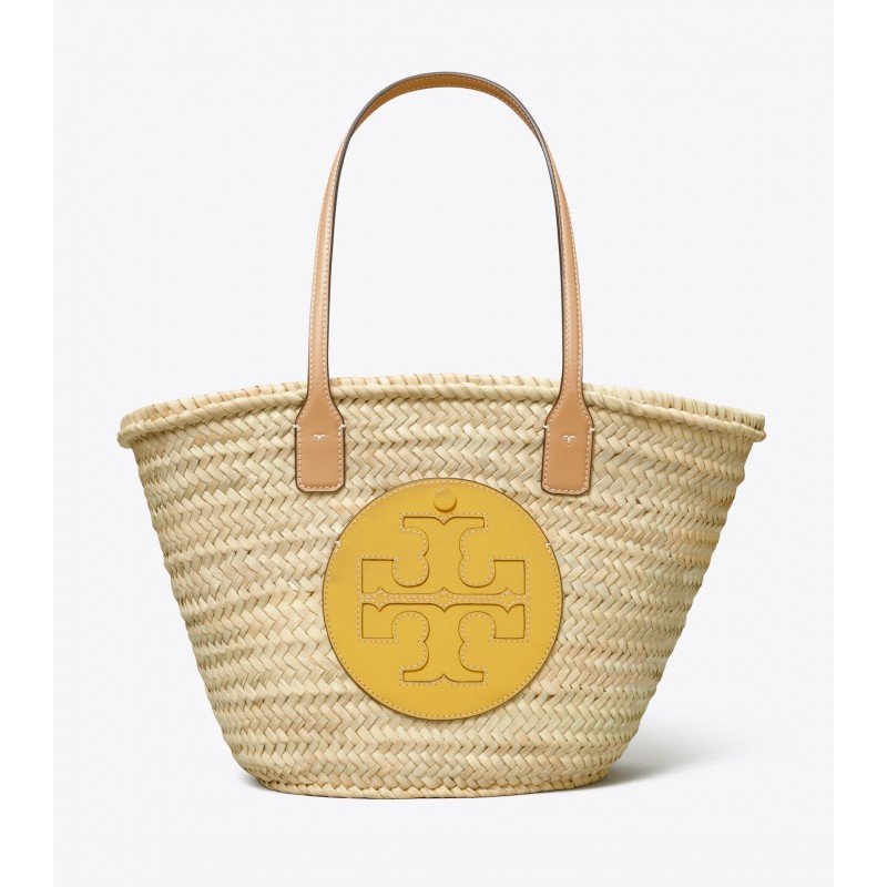 Ella Straw Basket Tote