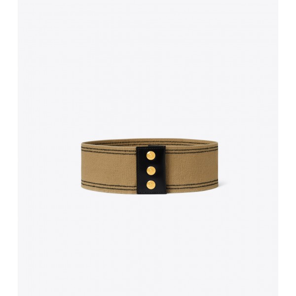 Stripe Stretch Belt