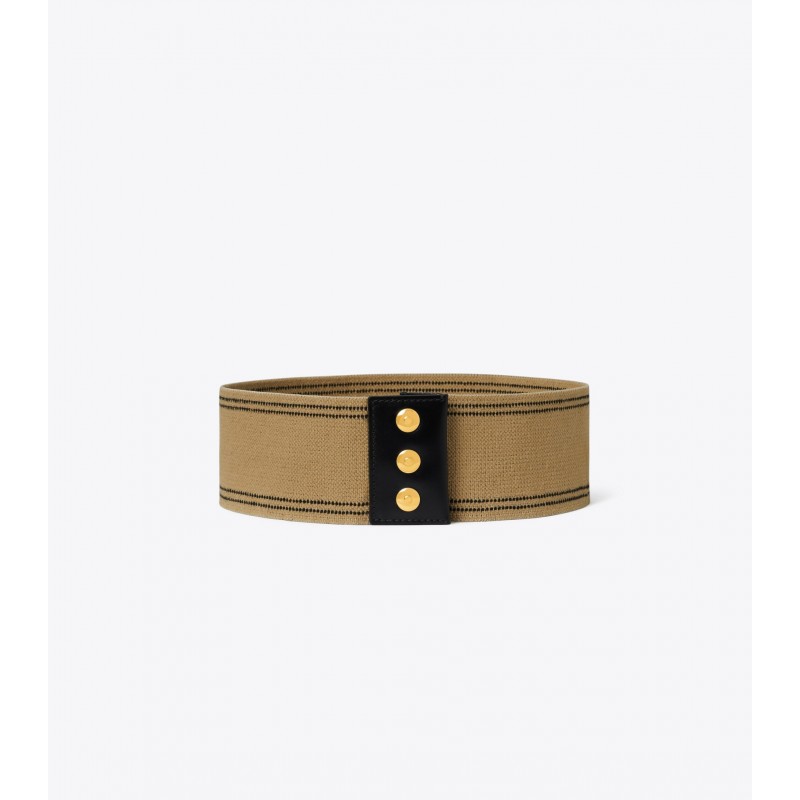 Stripe Stretch Belt