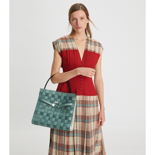 Lee Radziwill Woven Double Bag