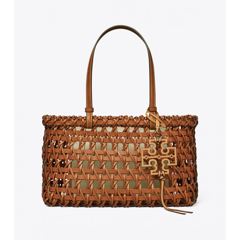 Miller Garden Basket-Weave Tote