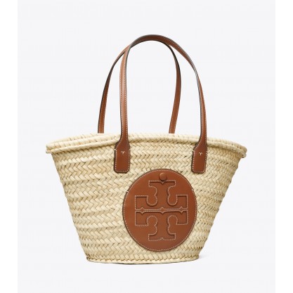 Ella Straw Basket Tote